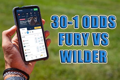fury vs wilder betting